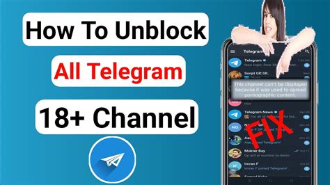 this chanel cant be displayed telegram|how to unblock telegram channel.